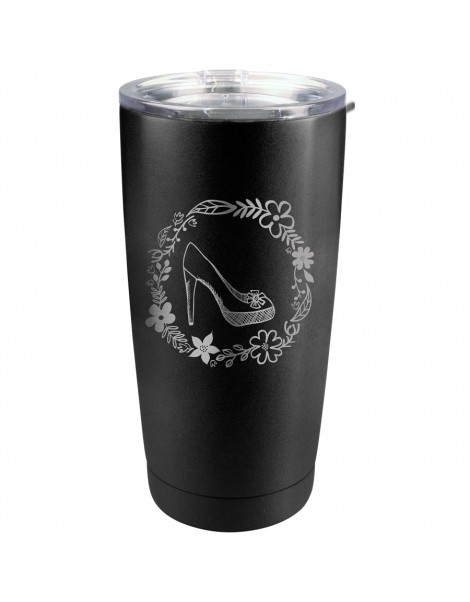 20 oz. Black Vacuum-Insulated Tumbler