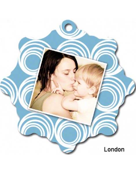 London Style Aluminum Ornament