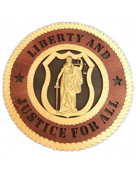 Laser Cut, Personalized Lawyer / Judge Gift