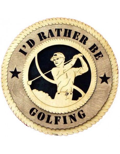 Laser Cut, Personalized Golf Gift
