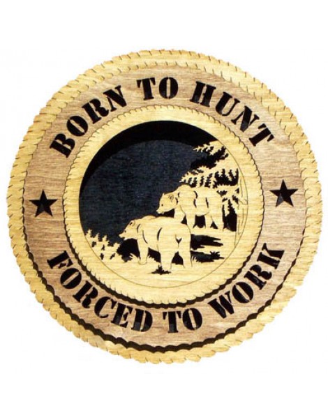 Laser Cut, Personalized Bear Hunting Gift