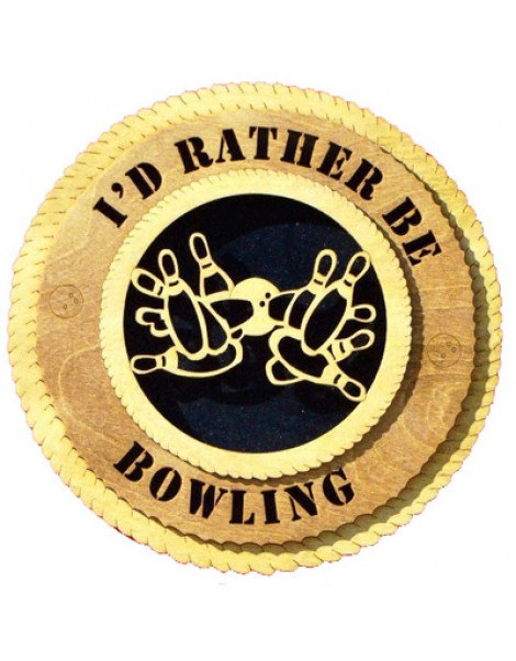 Laser Cut, Personalized Bowling Gift