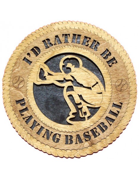 Laser Cut, Personalized Baseball / Catcher Gift