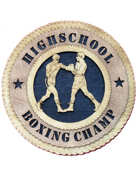 Laser Cut, Personalized Boxing Gift