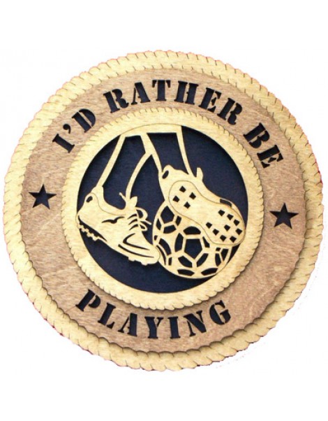 Laser Cut, Personalized Soccer Gift