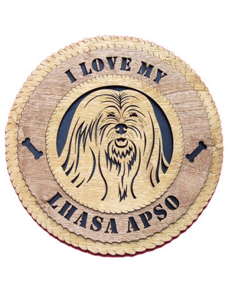 Laser Cut Lhasa Apso Gifts - Personalized!
