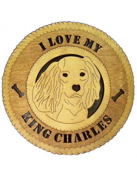 Laser Cut, Personalized King Charles Spaniel Gifts