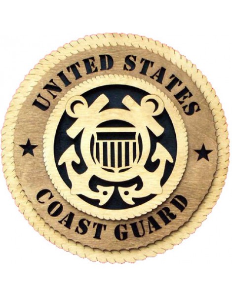 Laser Cut, Personalized US Coast Guard Gift