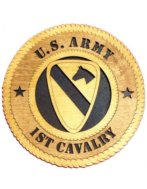 Laser Cut, Personalized 1st Cavalry Gift