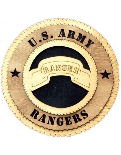 Laser Cut, Personalized Army Ranger Gift
