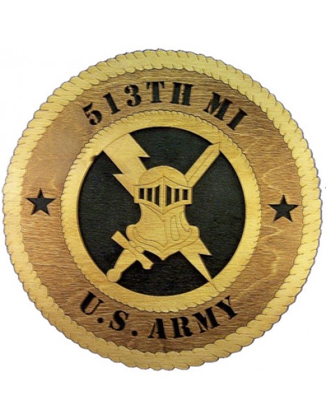 Laser Cut, Personalized 513th MI Gift