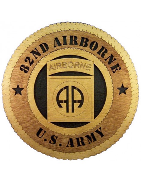 Laser Cut, Personalized 82nd Airborne Gift