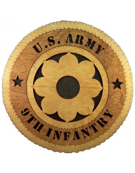 Laser Cut, Personalized 9th Infantry Gift