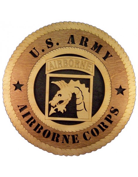 Laser Cut, Personalized 18th Airborne Gift