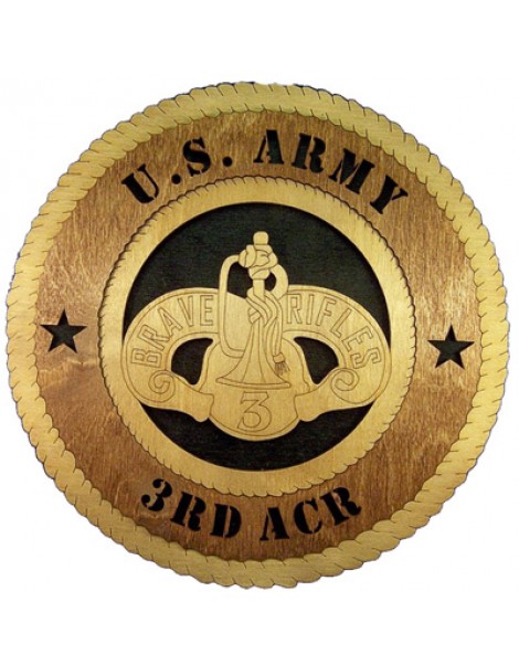 Laser Cut, Personalized 3rd ACR Gift