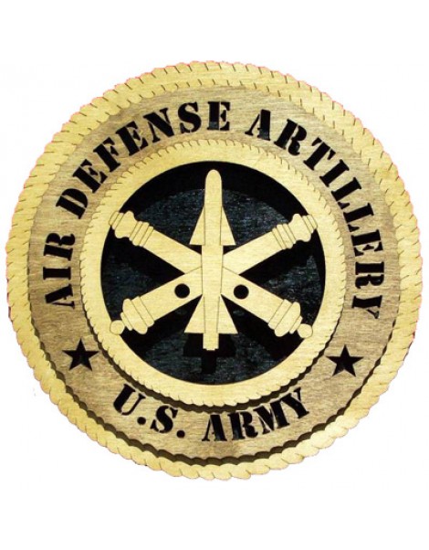 Laser Cut, Personalized Air Defense Artillery Gift