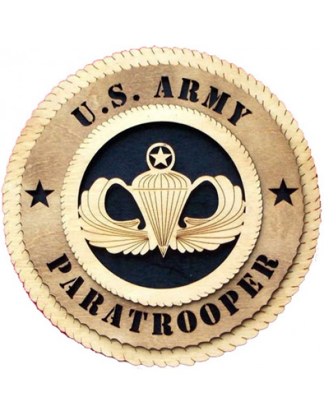 Laser Cut, Personalized Master Paratrooper Gift
