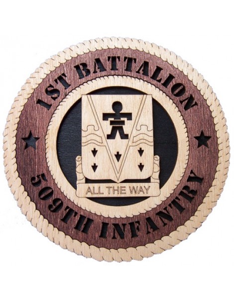 Laser Cut, Personalized 1st Battalion 509th Infantry Gift