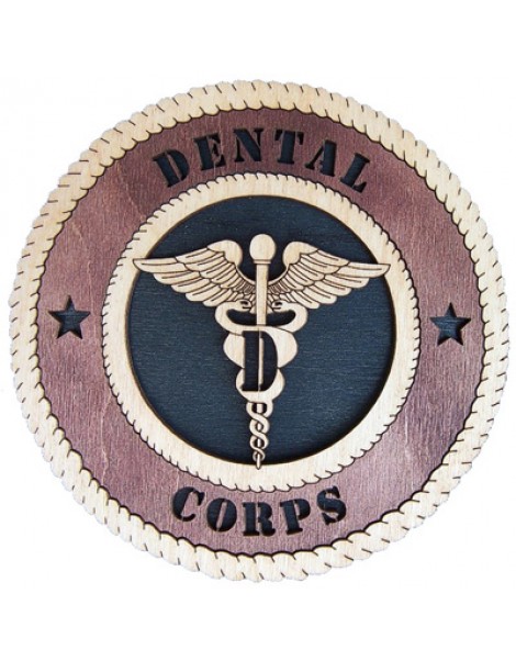 Laser Cut, Personalized Army Dental Corps Gift