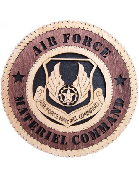 Laser Cut, Personalized AFMC Air Force Materiel Command Gift