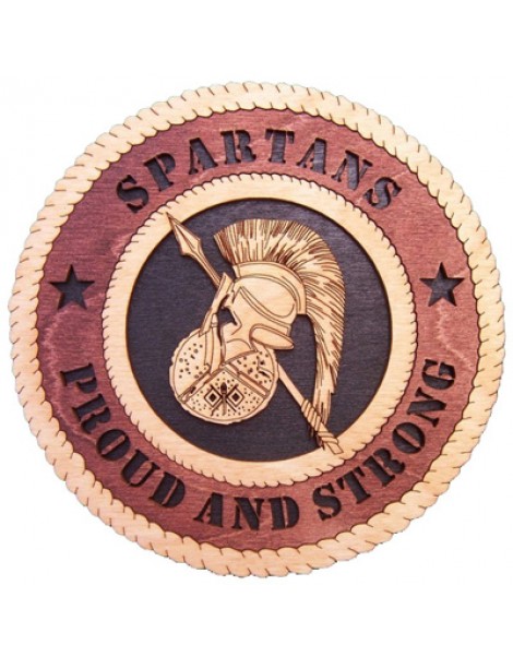 Laser Cut, Personalized 208th Signal Corps Spartans Gift