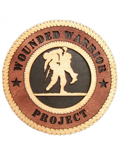 Laser Cut, Personalized Wounded Warriors Gift