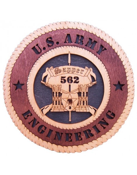Laser Cut, Personalized 562nd Engineering Gift