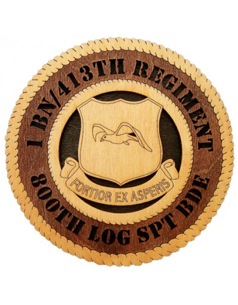 Laser Cut, Personalized 1st Battalion 413th Regiment Gift