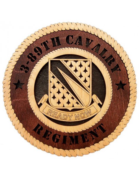 Laser Cut, Personalized 3-89th Cavalry Regiment Gift