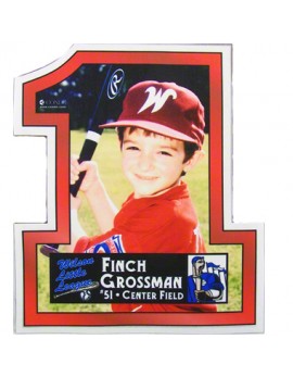 Number One Felt Emblem
