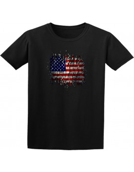 Digital American Flag TShirt
