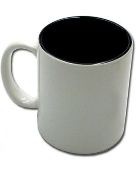 Photo Mug 11oz White with Black Interior