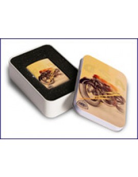 Lighter - Chrome Finish, Full Color Imaging with Matching Gift Tin