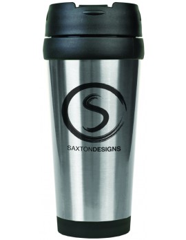 16 oz. Stainless Steel Laserable Travel Mug without Handle