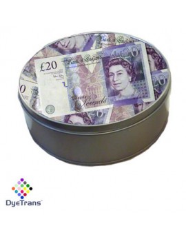 Round Gift Tin with Full Color Image