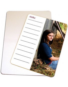 Personalized Whiteboard, Hardboard 8x10" 