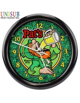 8" Hardboard Wall Clock