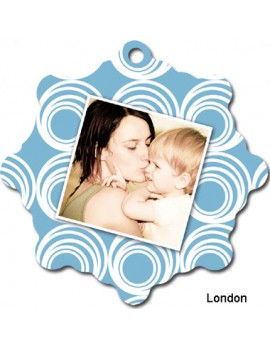 London Style Aluminum Ornament