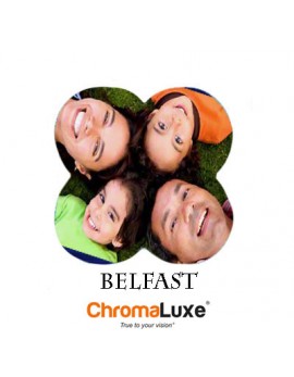 Belfast Photo Panel Chromaluxe White Gloss