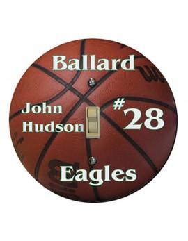 Light Switch Cover - Round Hardboard