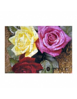 Hardboard Photo Puzzle Rectangle 60 Piece