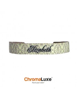 Cuff Bracelet, Small White Aluminum