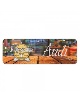 1x3" Plastic Rectangle Name Badge 
