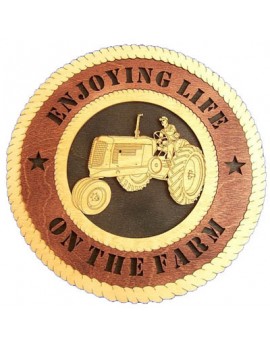 Laser Cut, Personalized Farmer Gift