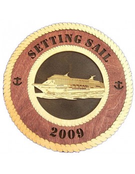 Laser Cut, Personalized Cruise Ship Gift