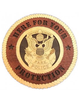 Laser Cut, Personalized Park Police Gift