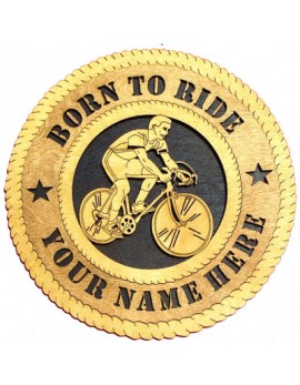 Laser Cut, Personalized Bicycling Gift