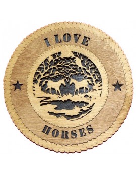 Laser Cut, Personalized Horse Gift
