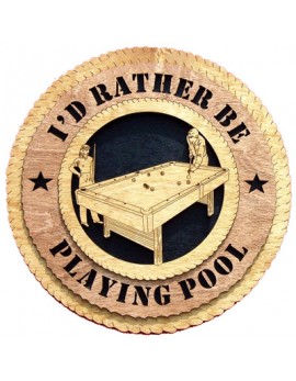 Laser Cut, Personalized Pool Table Gift