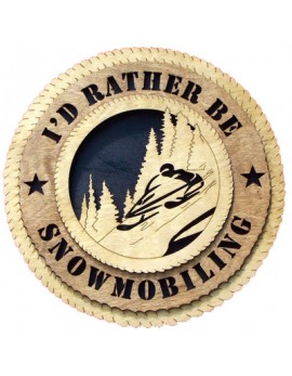 Laser Cut, Personalized Snowmobiling  Gift
